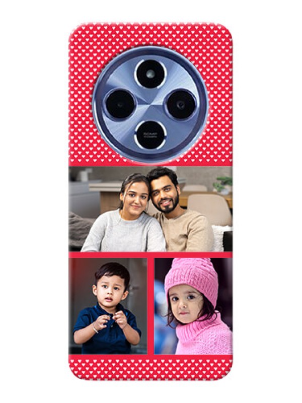 Custom Redmi A4 5G mobile back covers online: Bulk Pic Upload Design