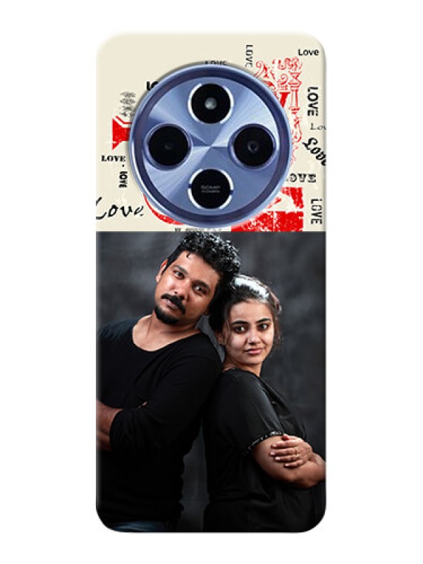 Custom Redmi A4 5G mobile cases online: Trendy Love Design Case
