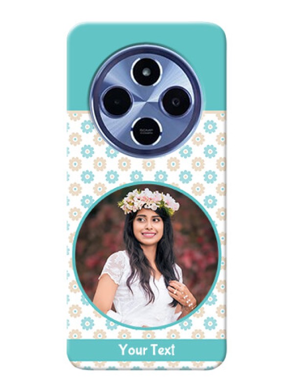 Custom Redmi A4 5G Custom Mobile Back Covers: Beautiful Flowers Design