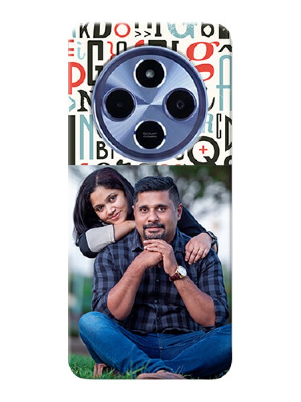 Custom Redmi A4 5G custom mobile phone covers: Alphabet Design