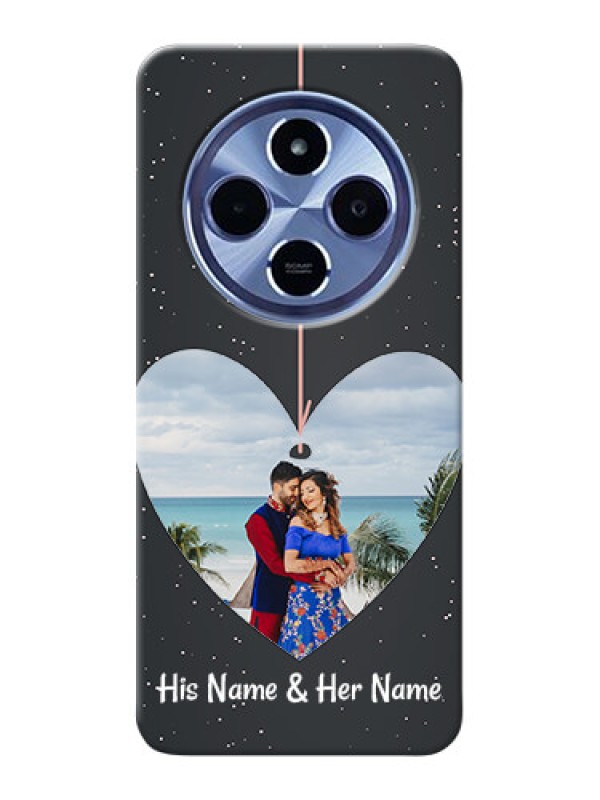 Custom Redmi A4 5G custom phone cases: Hanging Heart Design