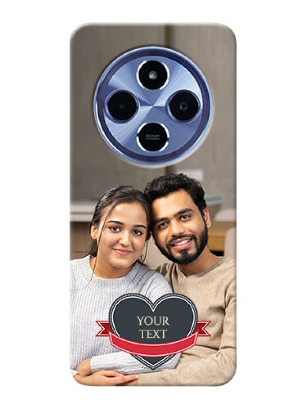 Custom Redmi A4 5G mobile back covers online: Just Married Couple Design