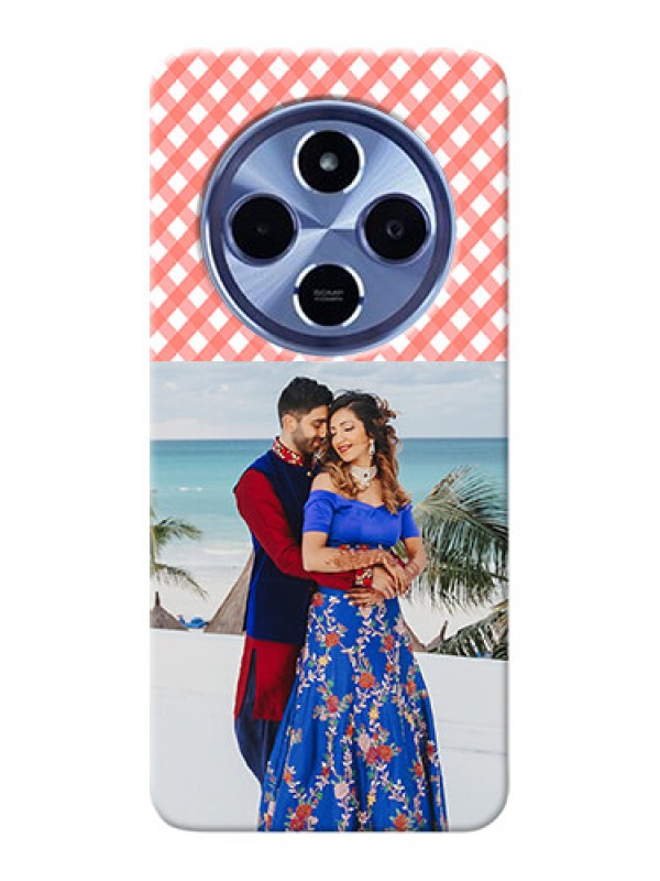 Custom Redmi A4 5G custom mobile cases: Pink Pattern Design