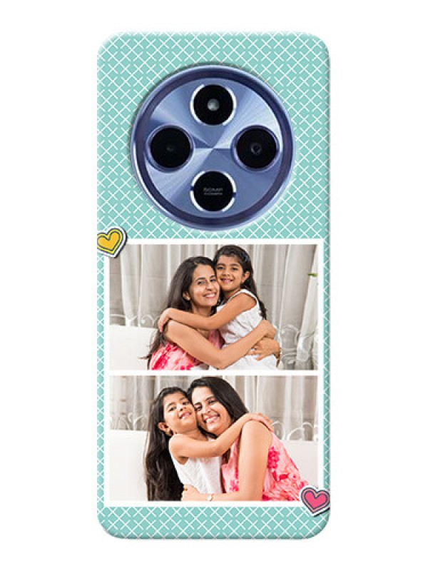 Custom Redmi A4 5G Custom Phone Cases: 2 Image Holder with Pattern Design