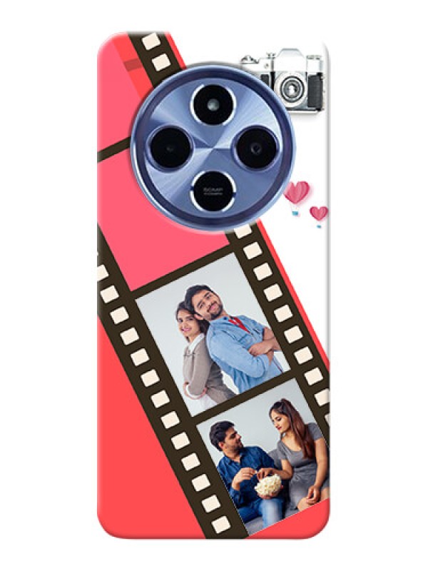 Custom Redmi A4 5G custom phone covers: 3 Image Holder with Film Reel
