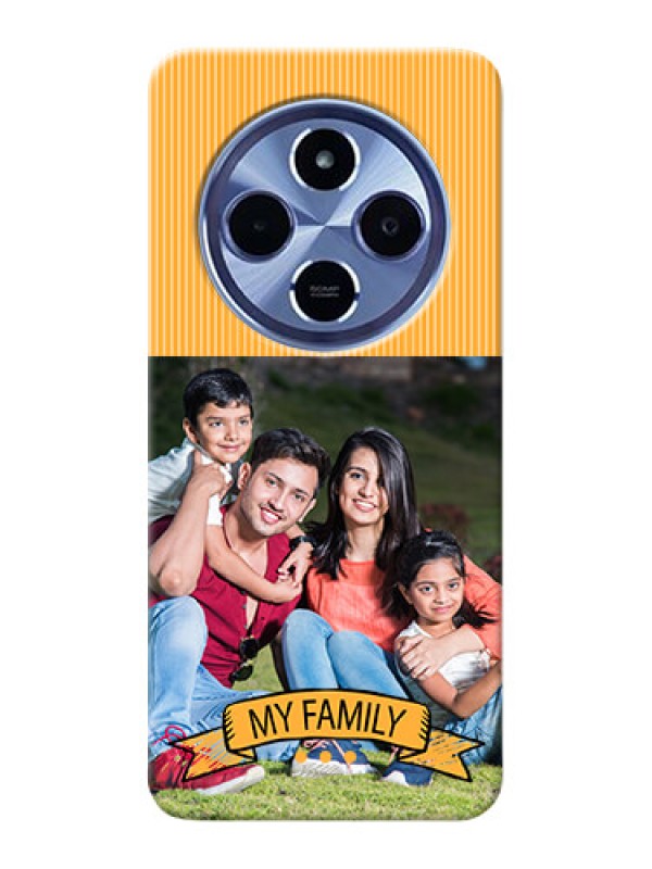 Custom Redmi A4 5G Personalized Mobile Cases: My Family Design