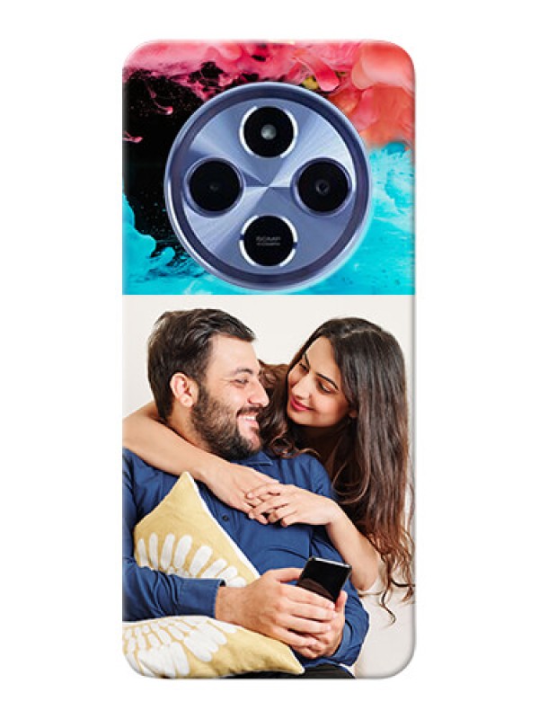 Custom Redmi A4 5G Mobile Cases: Quote with Acrylic Painting Design