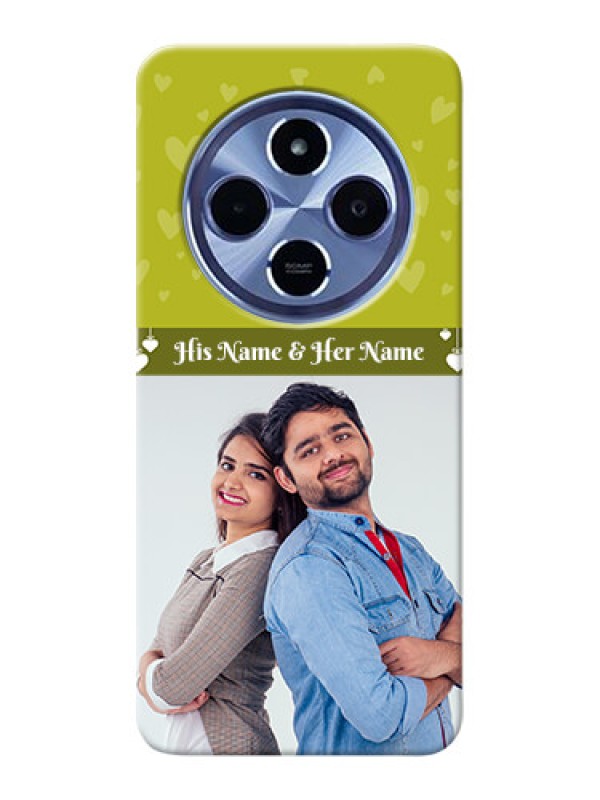 Custom Redmi A4 5G custom mobile covers: You And Me Heart Design