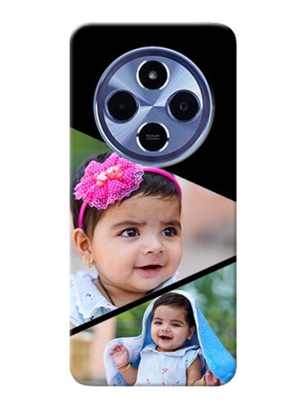 Custom Redmi A4 5G mobile back covers online: Semi Cut Design