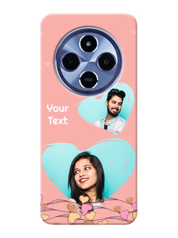 Custom Redmi A4 5G customized phone cases: Love Doodle Design