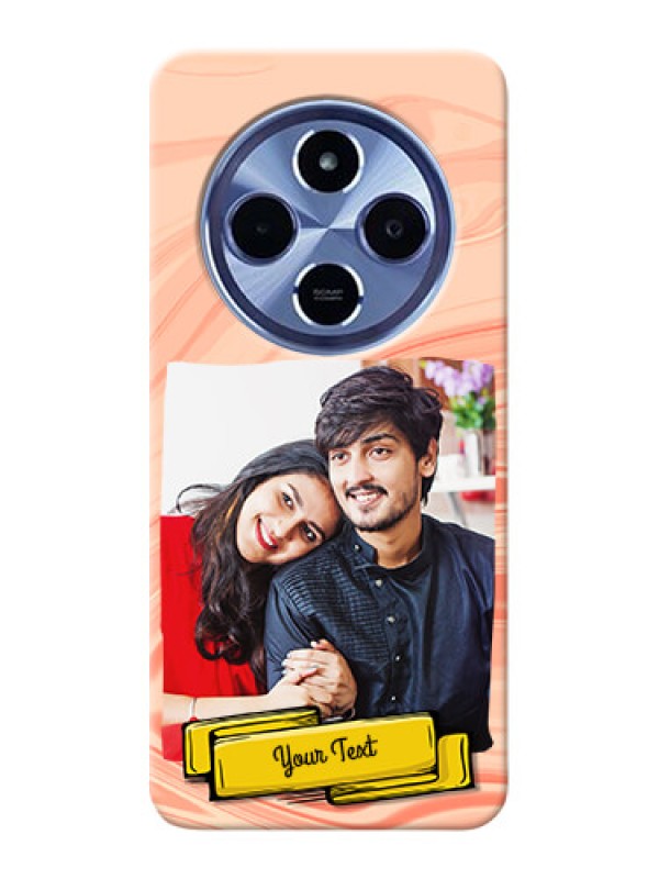 Custom Redmi A4 5G Customized Phone Cases: Marble Texture Design