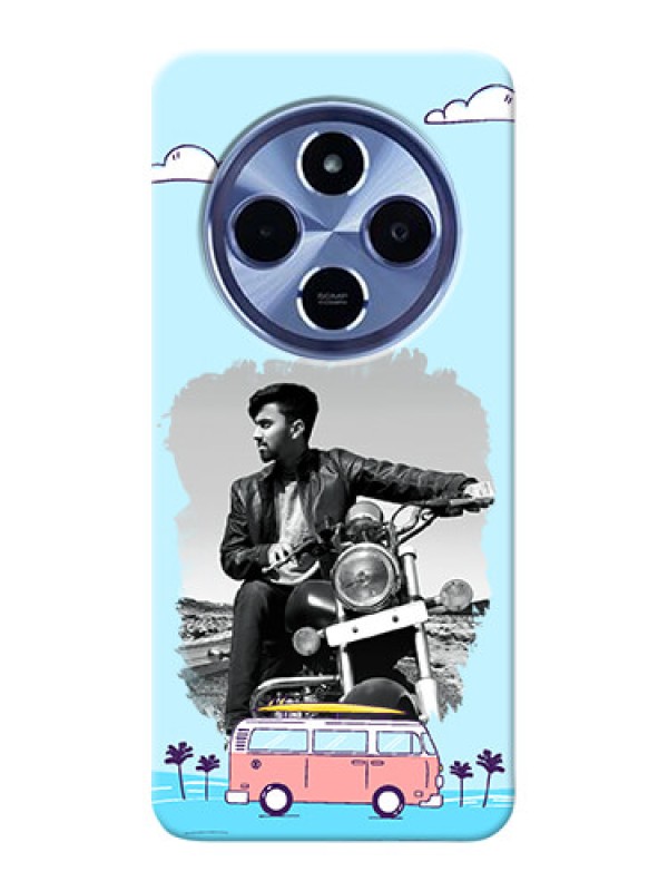 Custom Redmi A4 5G Mobile Covers Online: Travel And Adventure Design