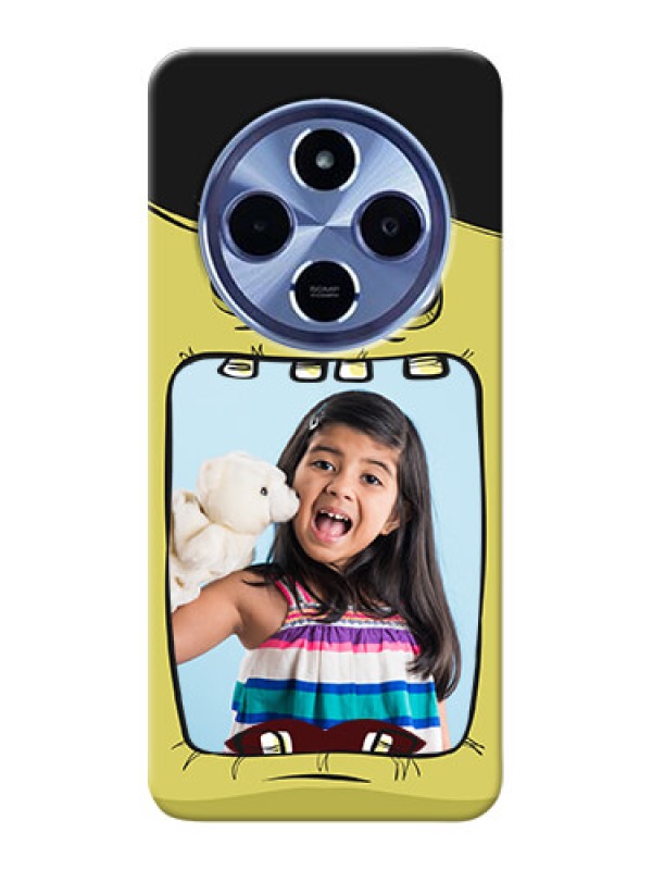 Custom Redmi A4 5G Mobile Covers: Cartoon monster back case Design