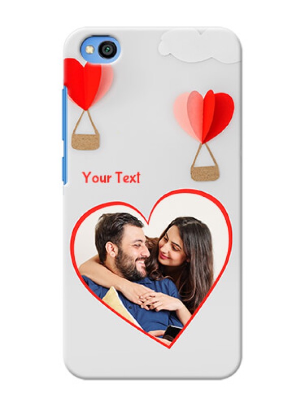 Custom Redmi Go Phone Covers: Parachute Love Design