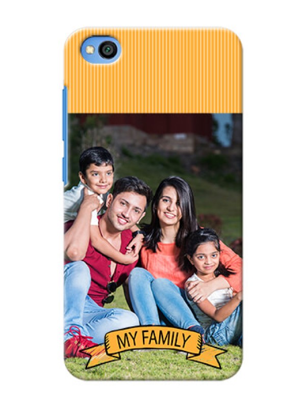 Custom Redmi Go Personalized Mobile Cases: My Family Design