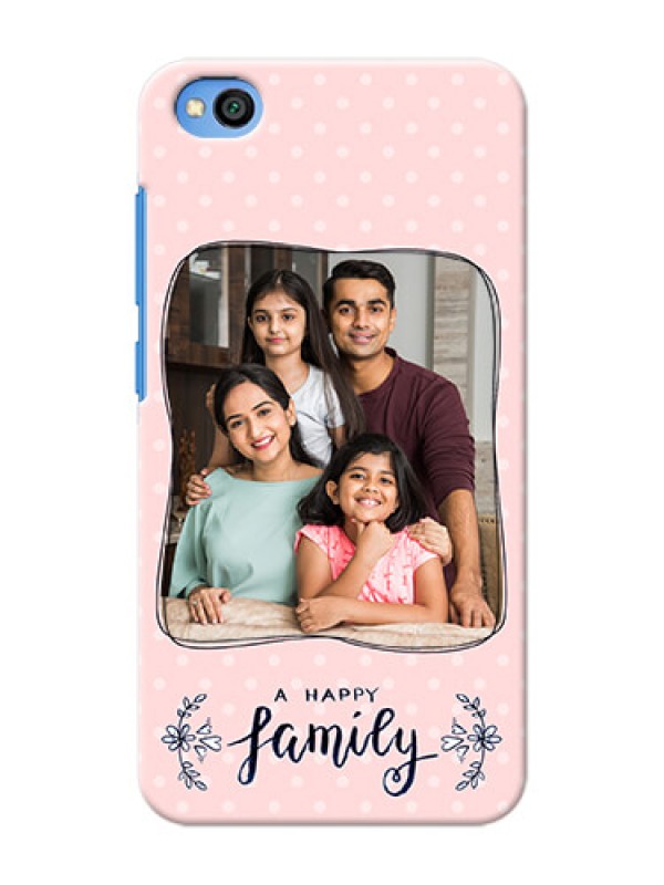 Custom Redmi Go Personalized Phone Cases: Family with Dots Design