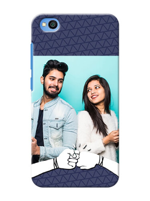 Custom Redmi Go Mobile Covers Online with Best Friends Design  