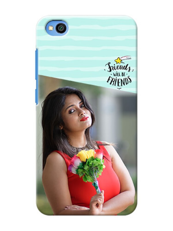 Custom Redmi Go Mobile Back Covers: Friends Picture Icon Design