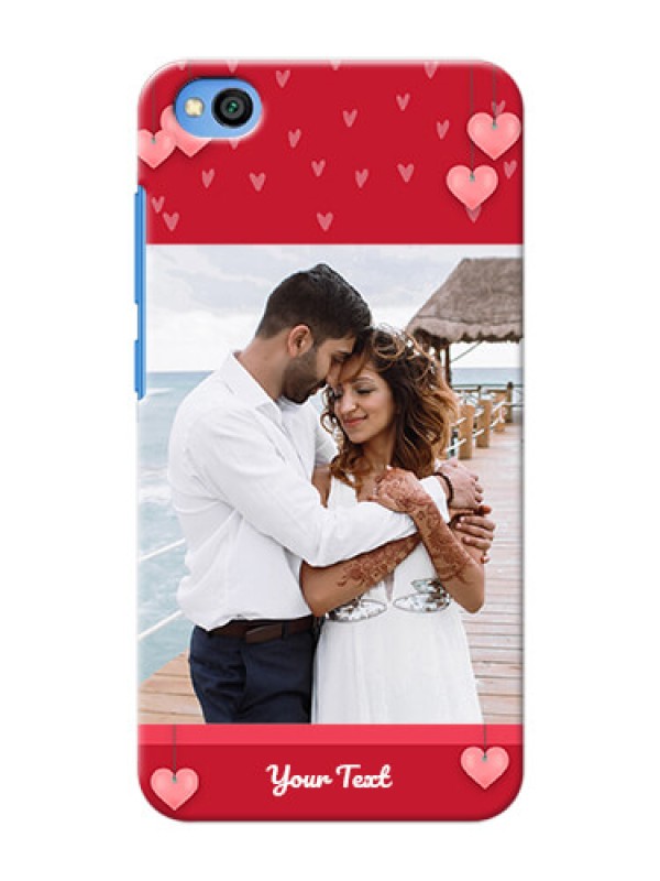 Custom Redmi Go Mobile Back Covers: Valentines Day Design