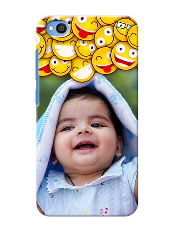 Custom Redmi Go Custom Phone Cases with Smiley Emoji Design