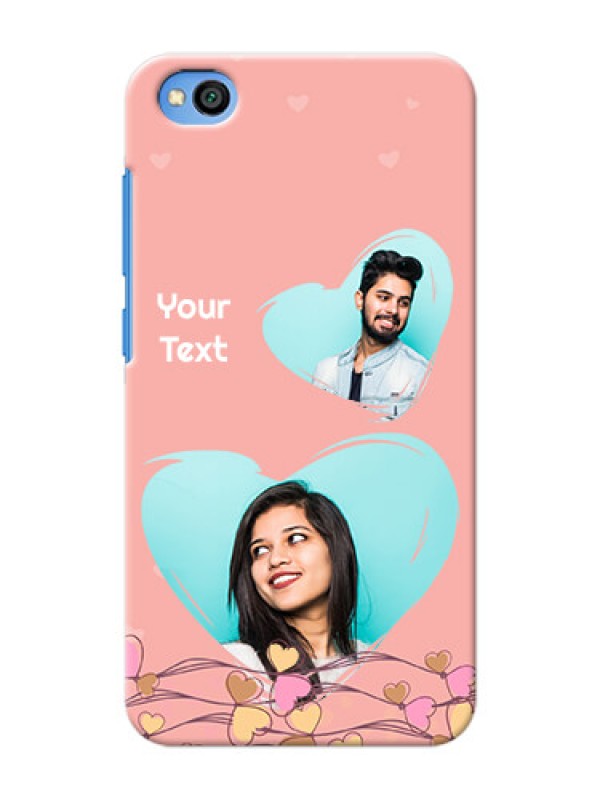 Custom Redmi Go customized phone cases: Love Doodle Design