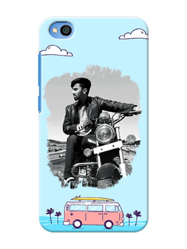 Custom Redmi Go Mobile Covers Online: Travel & Adventure Design