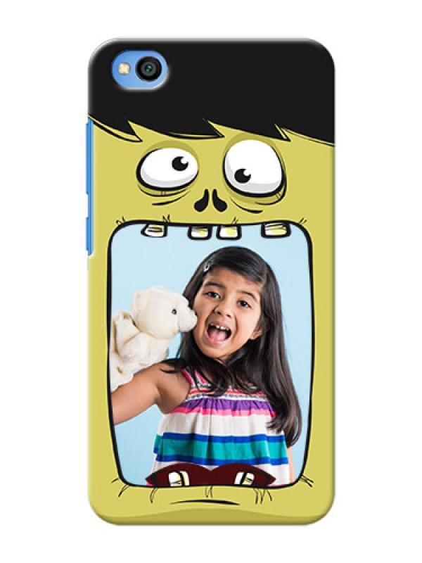 Custom Redmi Go Mobile Covers: Cartoon monster back case Design