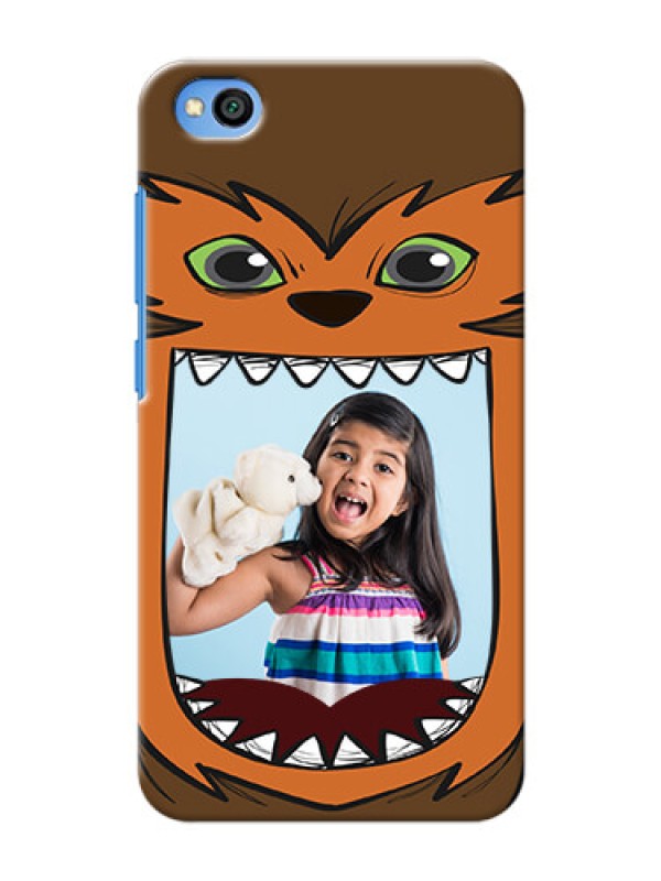 Custom Redmi Go Phone Covers: Owl Monster Back Case Design
