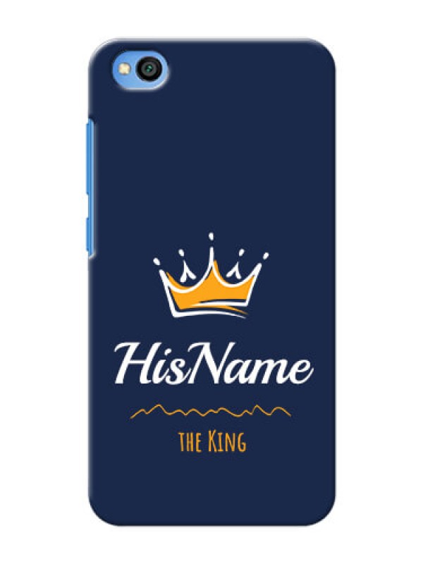 Custom Xiaomi Redmi Go King Phone Case with Name
