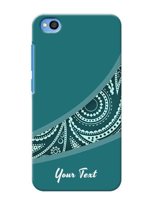Custom Redmi Go Custom Phone Covers: semi visible floral Design