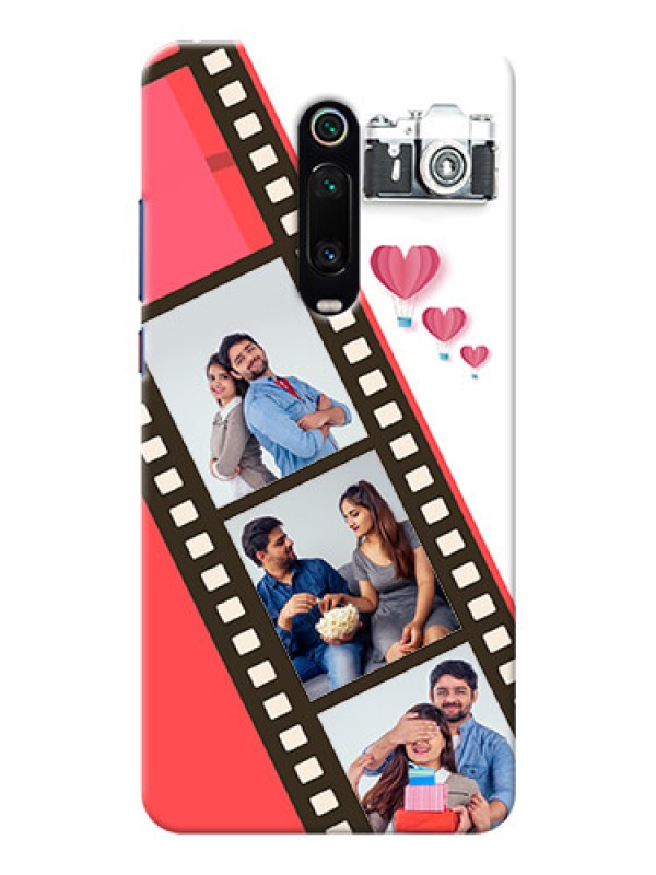 Custom Redmi K20 Pro custom phone covers: 3 Image Holder with Film Reel