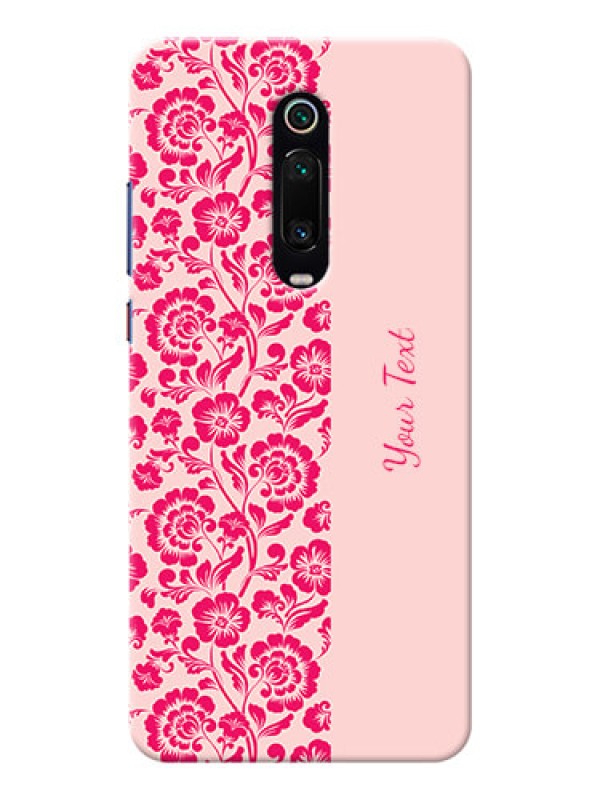 Custom Redmi K20 Pro Phone Back Covers: Attractive Floral Pattern Design