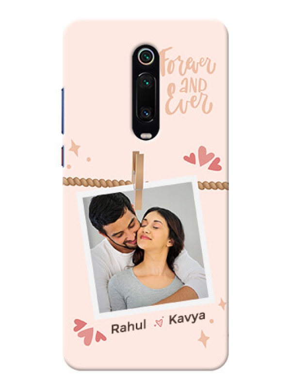 Custom Redmi K20 Pro Phone Back Covers: Forever and ever love Design