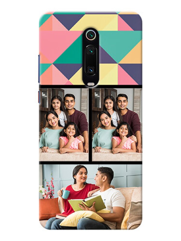 Custom Redmi K20 personalised phone covers: Bulk Pic Upload Design