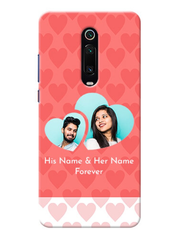 Custom Redmi K20 personalized phone covers: Couple Pic Upload Design
