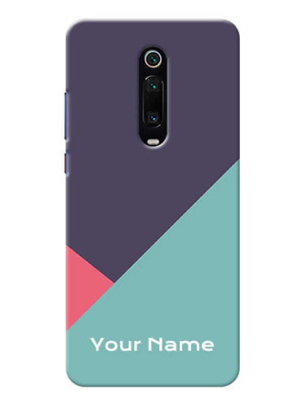 Custom Redmi K20 Custom Phone Cases: Tri Color abstract Design