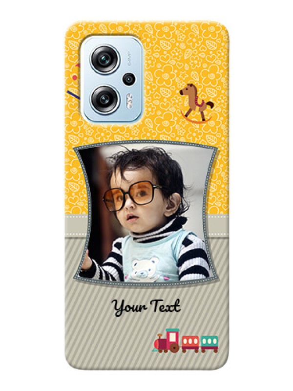 Custom Redmi K50i 5G Mobile Cases Online: Baby Picture Upload Design
