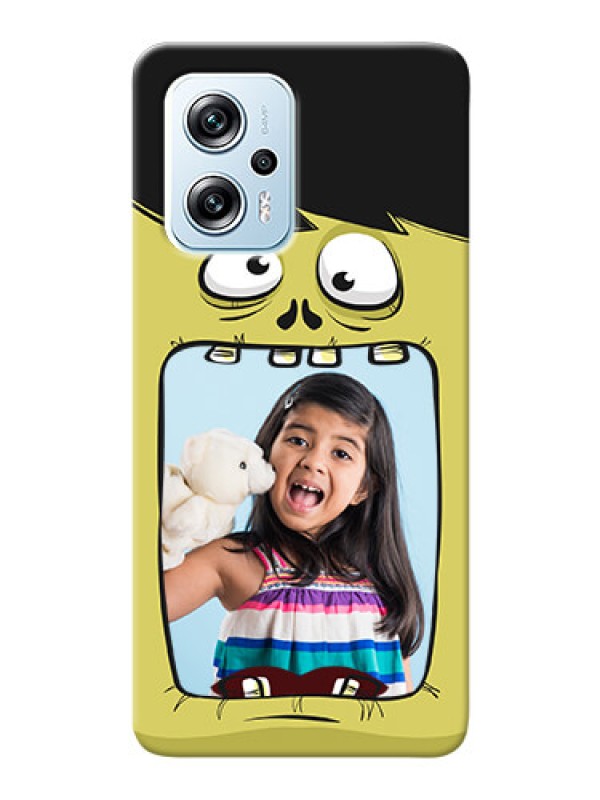 Custom Redmi K50i 5G Mobile Covers: Cartoon monster back case Design