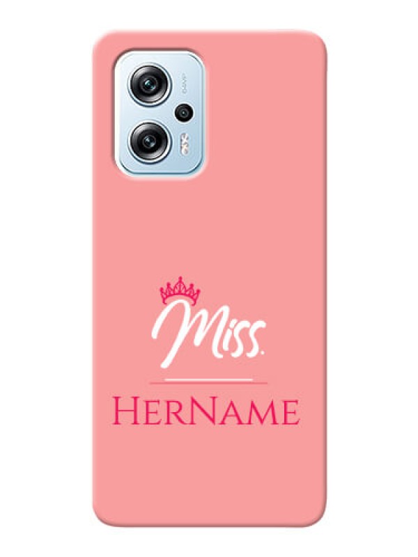 Custom Redmi K50i 5G Custom Phone Case Mrs with Name
