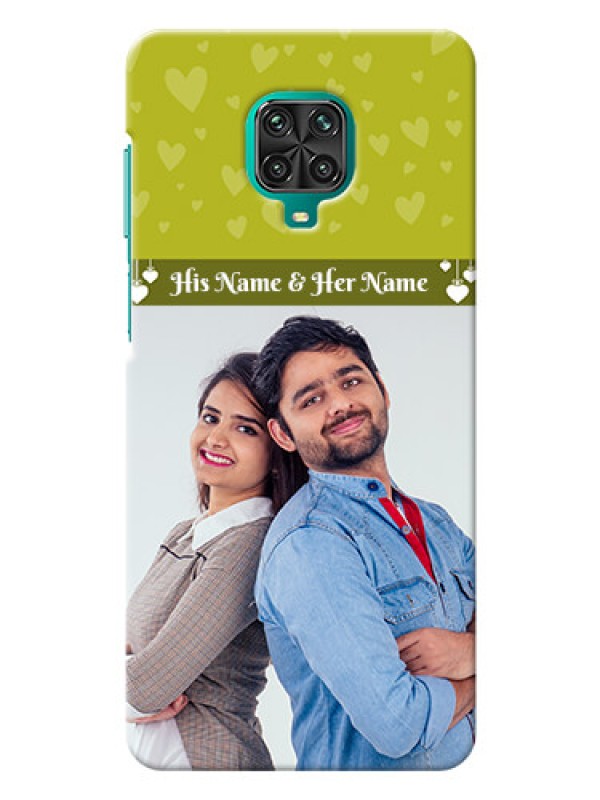Custom Redmi Note 10 Lite custom mobile covers: You & Me Heart Design
