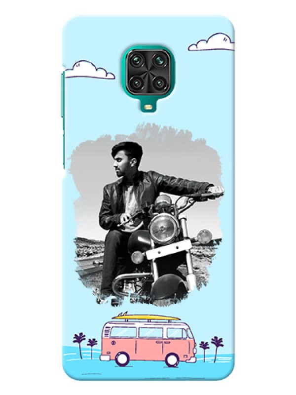 Custom Redmi Note 10 Lite Mobile Covers Online: Travel & Adventure Design
