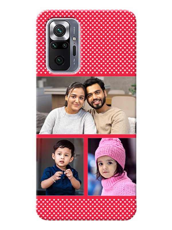 Custom Redmi Note 10 Pro Max mobile back covers online: Bulk Pic Upload Design