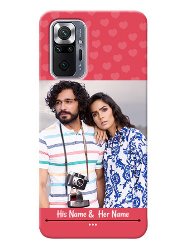 Custom Redmi Note 10 Pro Max Mobile Cases: Simple Love Design
