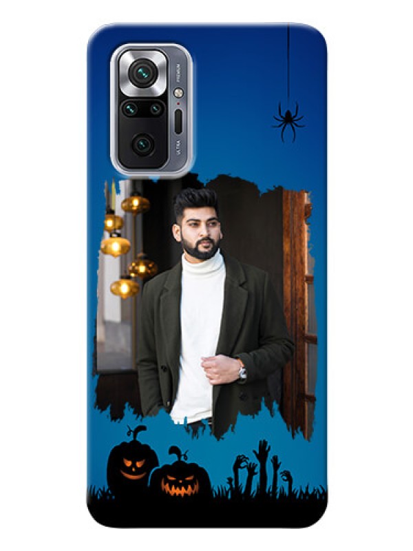 Custom Redmi Note 10 Pro Max mobile cases online with pro Halloween design 