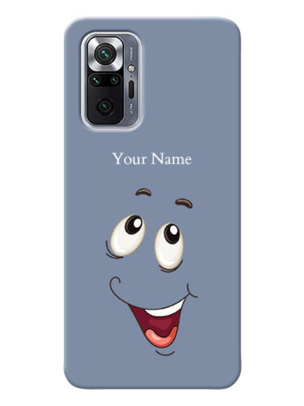 Custom Redmi Note 10 Pro Max Phone Back Covers: Laughing Cartoon Face Design