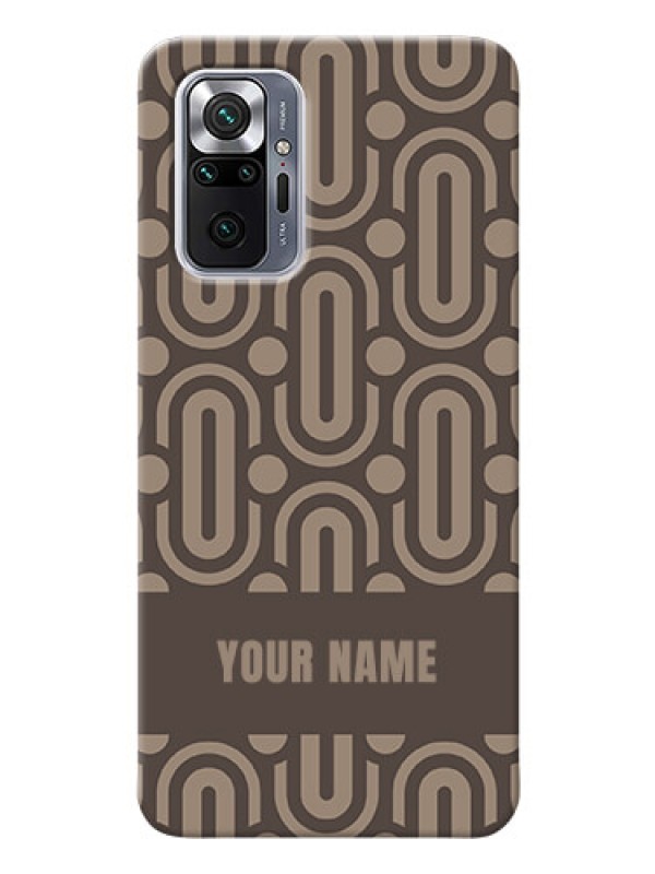 Custom Redmi Note 10 Pro Max Custom Phone Covers: Captivating Zero Pattern Design