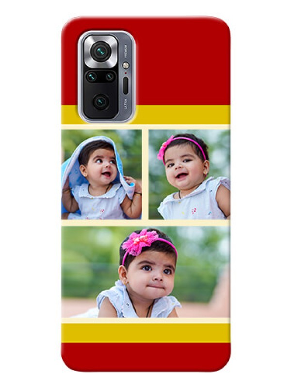 Custom Redmi Note 10 Pro mobile phone cases: Multiple Pic Upload Design