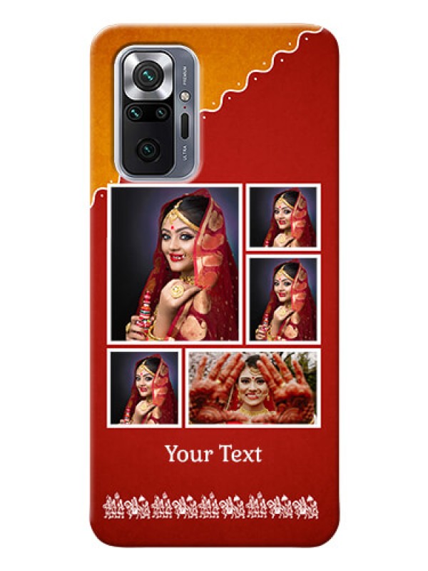 Custom Redmi Note 10 Pro customized phone cases: Wedding Pic Upload Design