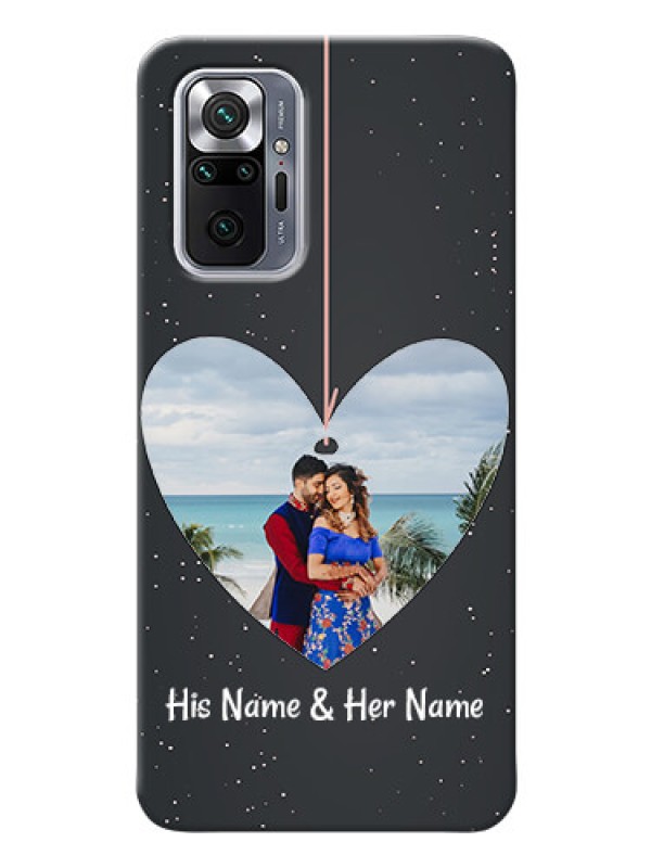 Custom Redmi Note 10 Pro custom phone cases: Hanging Heart Design