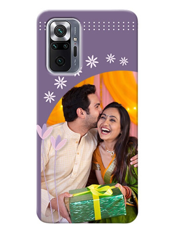 Custom Redmi Note 10 Pro Phone covers for girls: lavender flowers design 